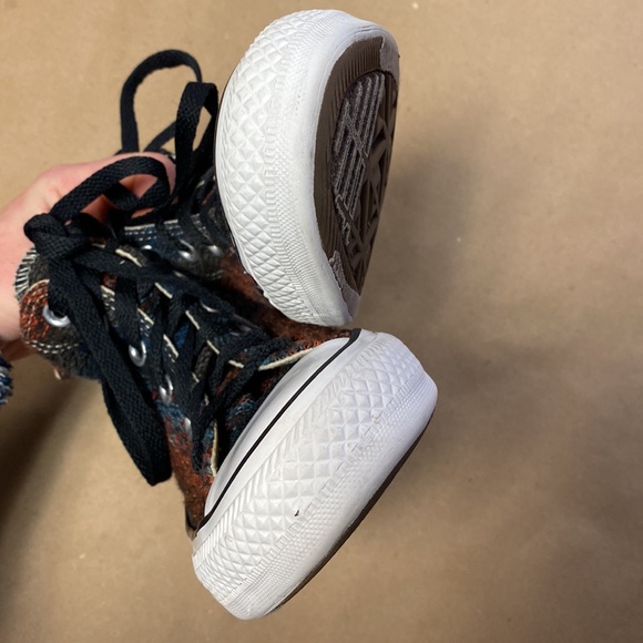 Converse Colorful Woven High Top Chuck Taylor All Star Sneakers - Picture 6 of 16